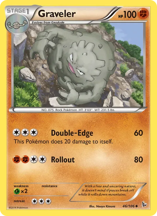 Graveler, Flashfire