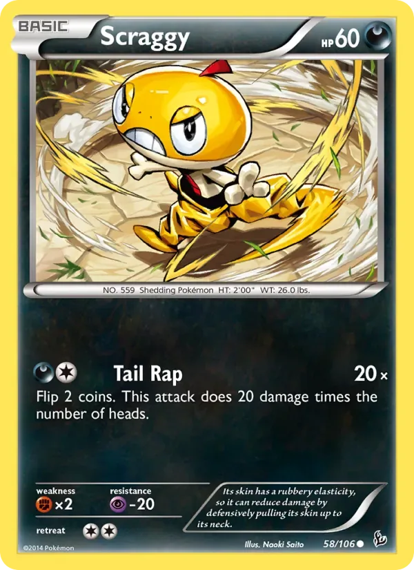 Scraggy, Flashfire