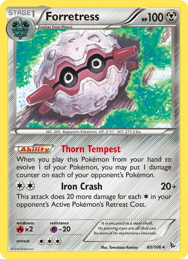 Forretress, Flashfire