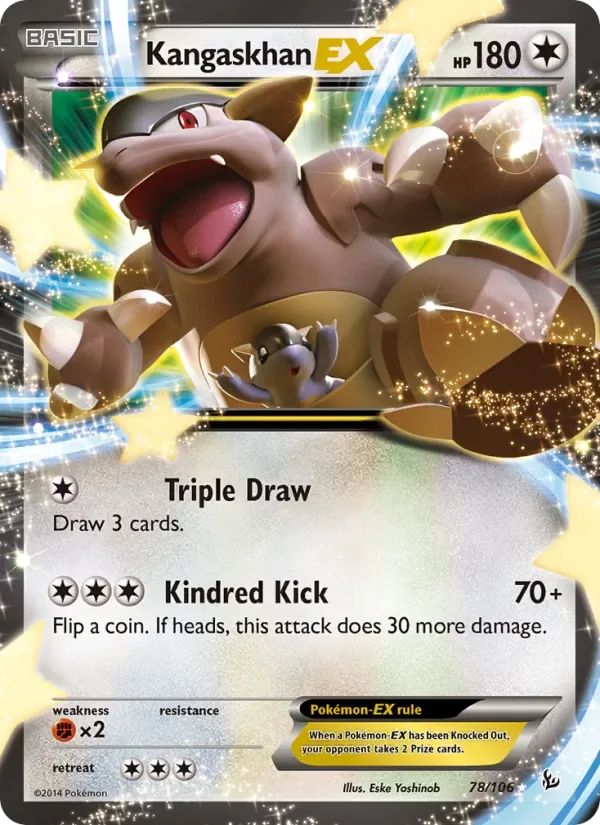 Kangaskhan EX, Flashfire