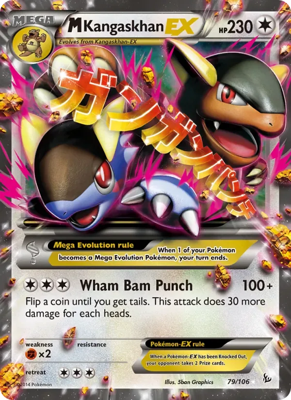 M Kangaskhan EX, Flashfire