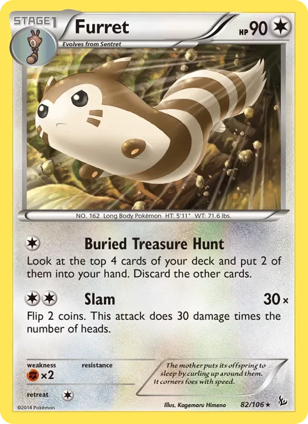 Furret, Flashfire