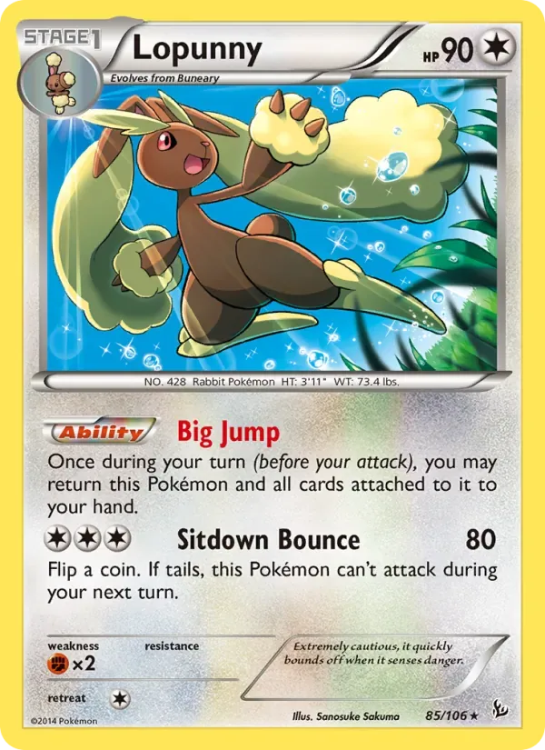 Lopunny, Flashfire