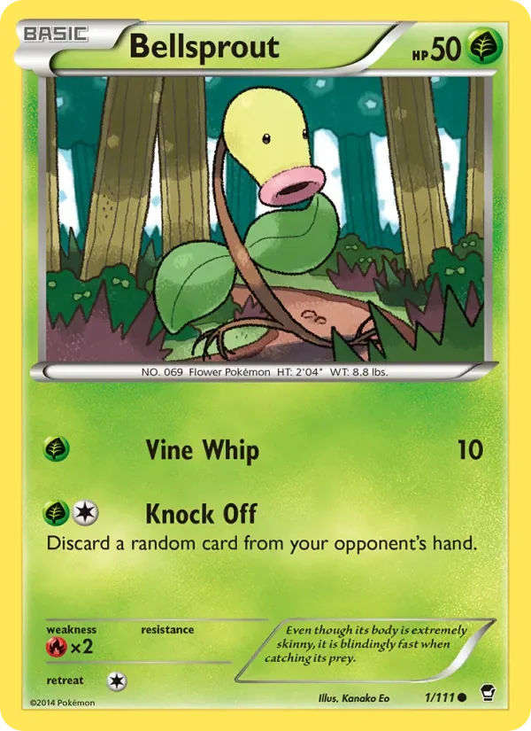 Bellsprout, Furious Fists
