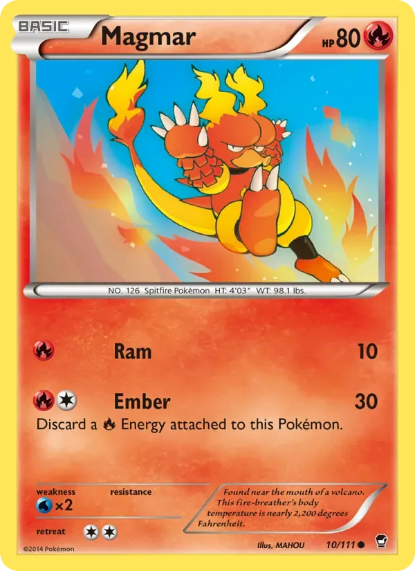Magmar, Furious Fists