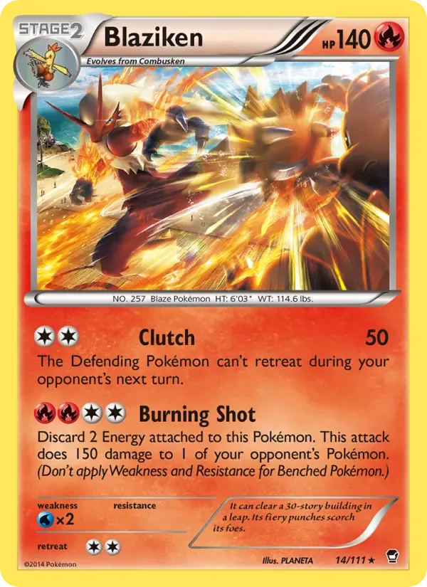 Blaziken, Furious Fists