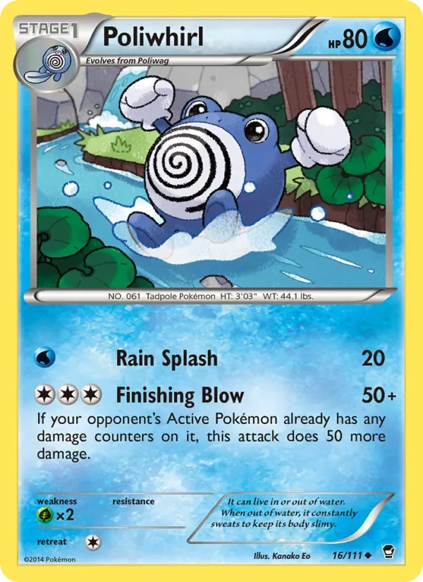 Poliwhirl, Furious Fists