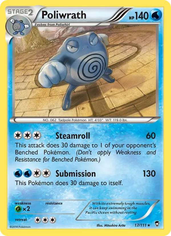 Poliwrath, Furious Fists