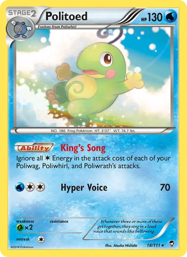 Politoed, Furious Fists