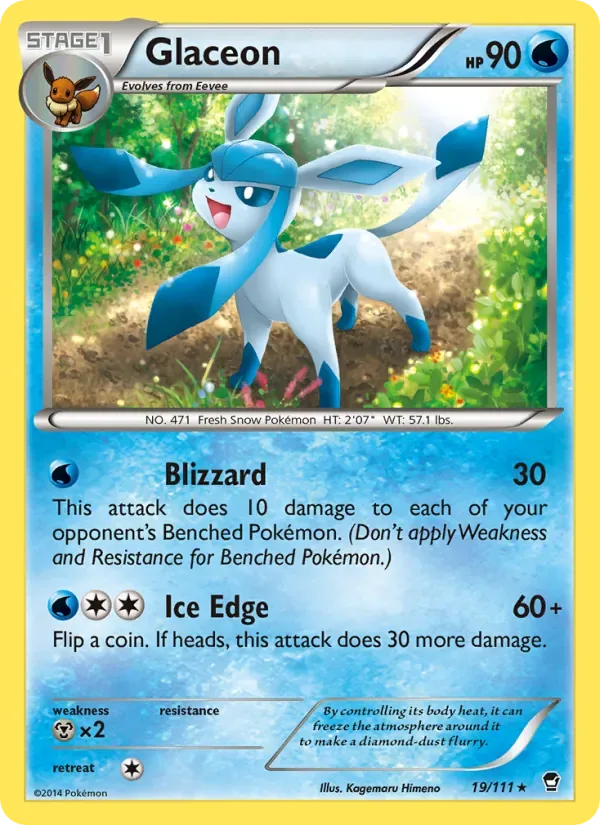Glaceon, Furious Fists