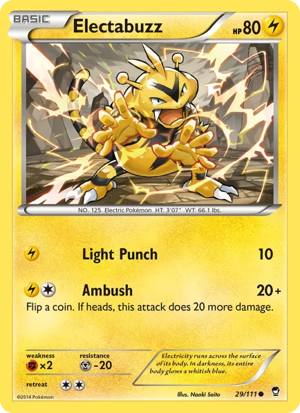 Electabuzz, Furious Fists