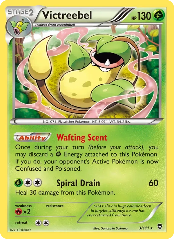 Victreebel, Furious Fists