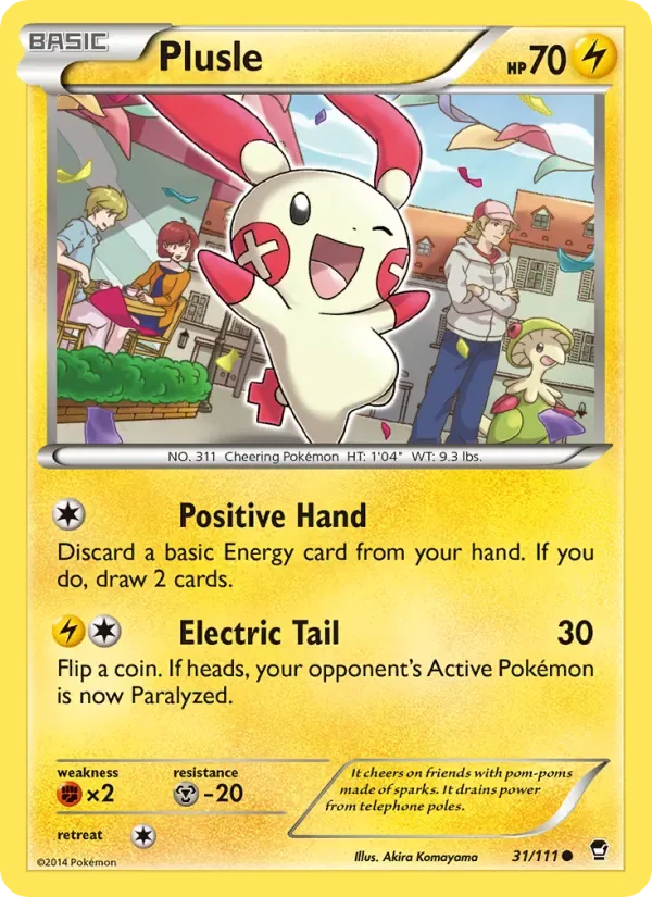 Plusle, Furious Fists
