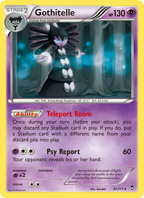 Gothitelle, Furious Fists