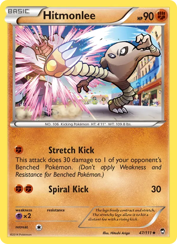 Hitmonlee, Furious Fists