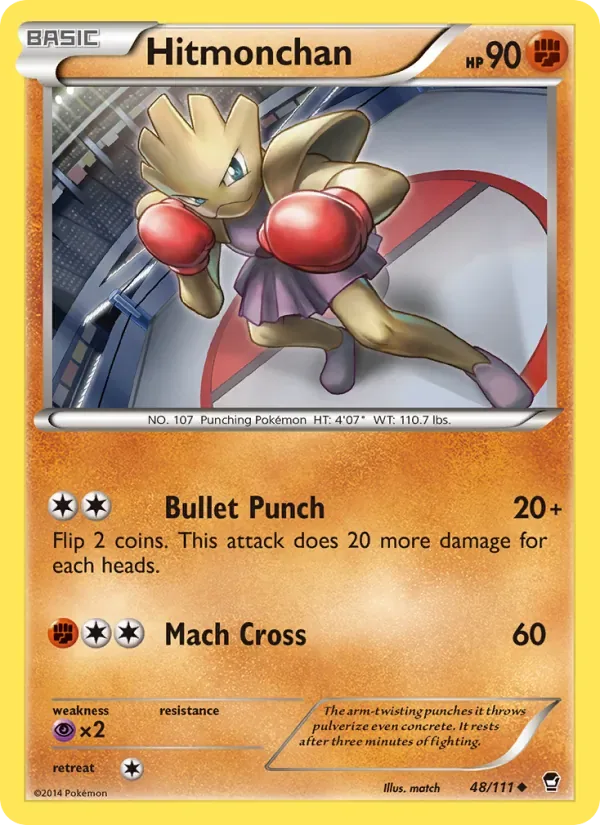 Hitmonchan, Furious Fists