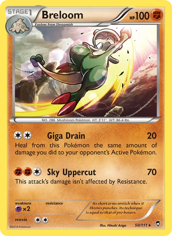 Breloom, Furious Fists