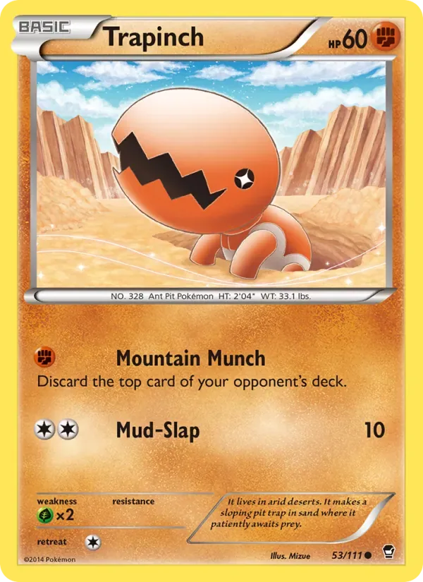Trapinch, Furious Fists