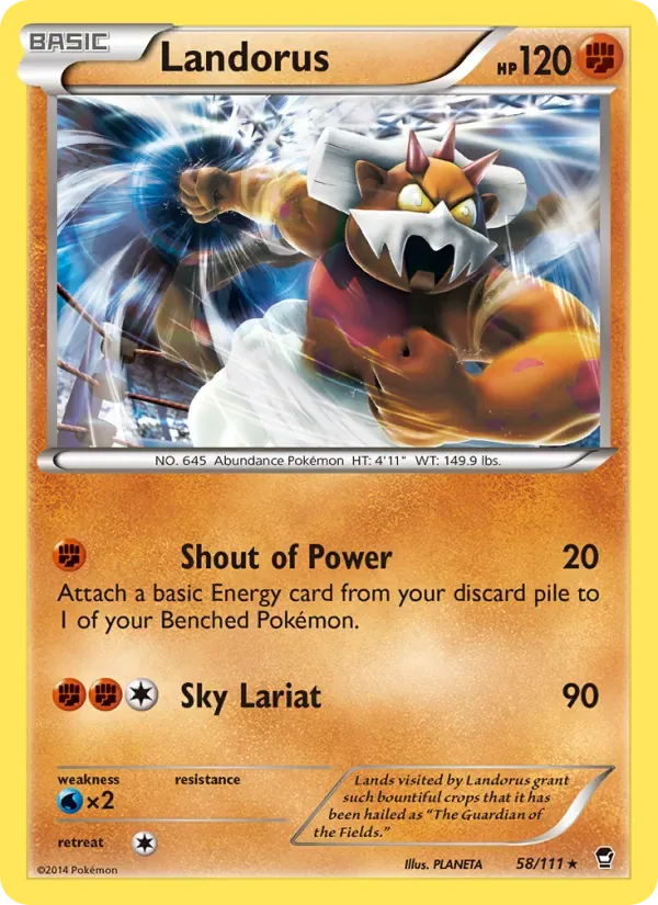 Landorus, Furious Fists