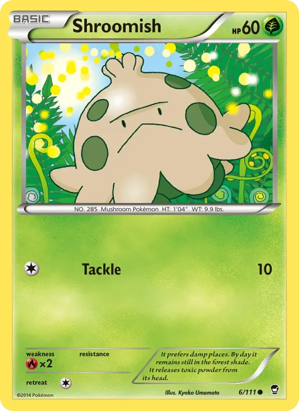 Shroomish, Furious Fists