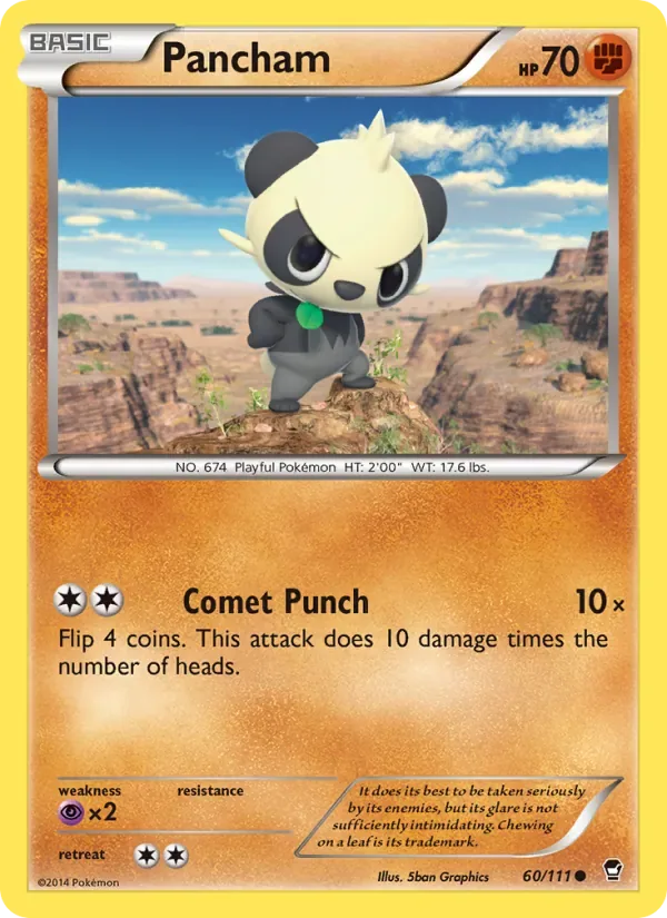 Pancham, Furious Fists