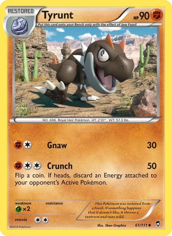 Tyrunt, Furious Fists