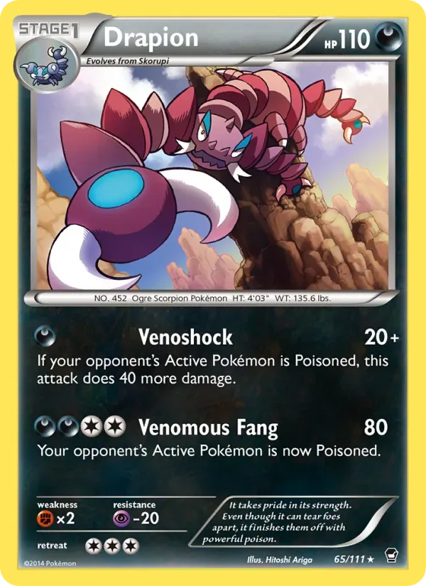 Drapion, Furious Fists