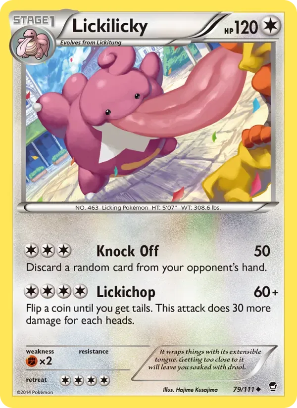 Lickilicky, Furious Fists