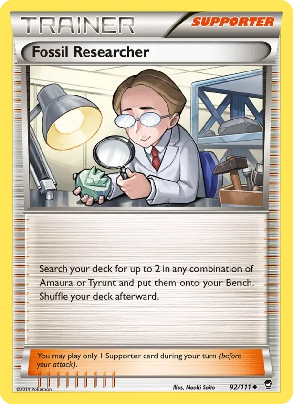Fossil Researcher, Furious Fists