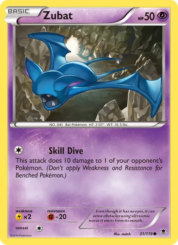 Zubat, Phantom Forces