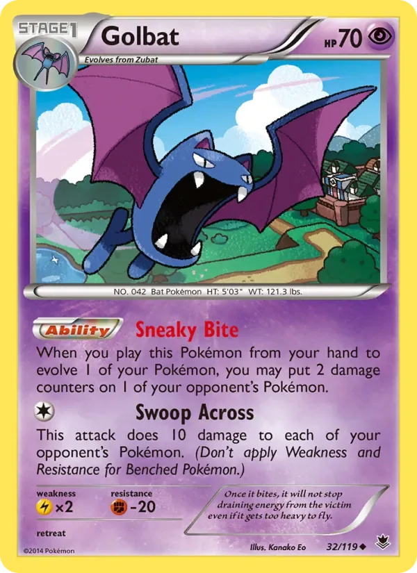 Golbat, Phantom Forces