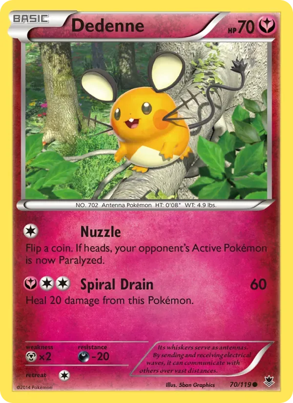 Dedenne, Phantom Forces