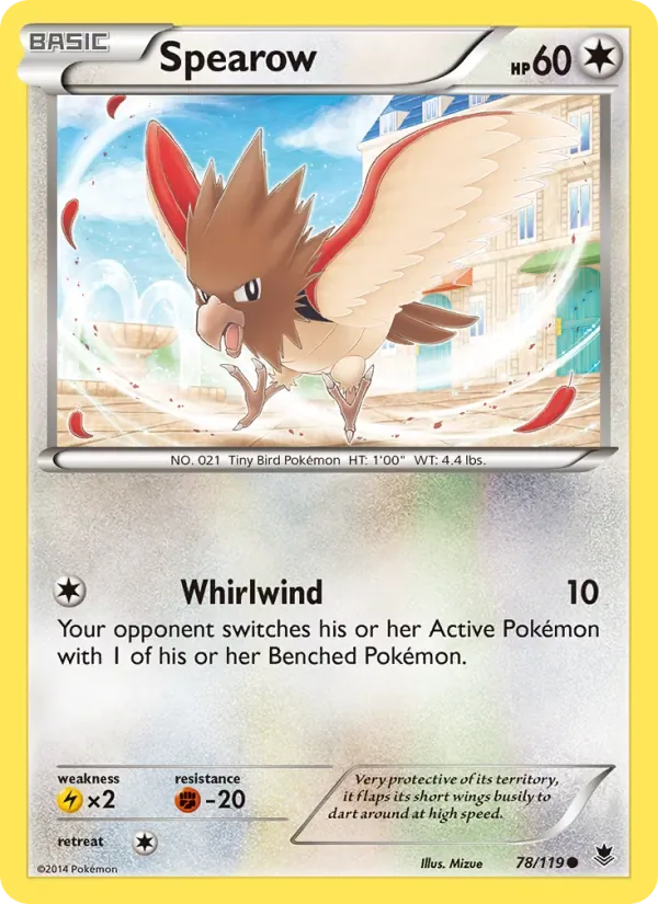 Spearow, Phantom Forces