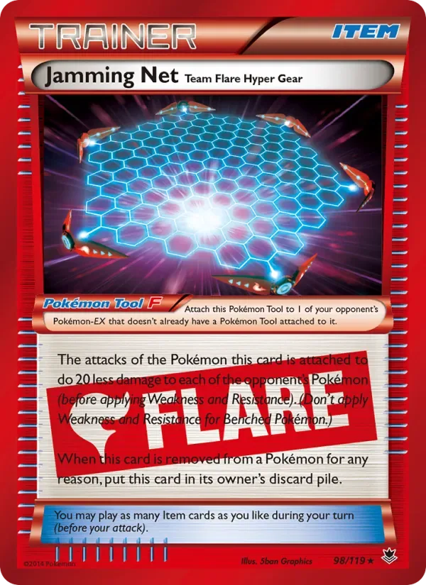 Jamming Net Team Flare Hyper Gear, Phantom Forces