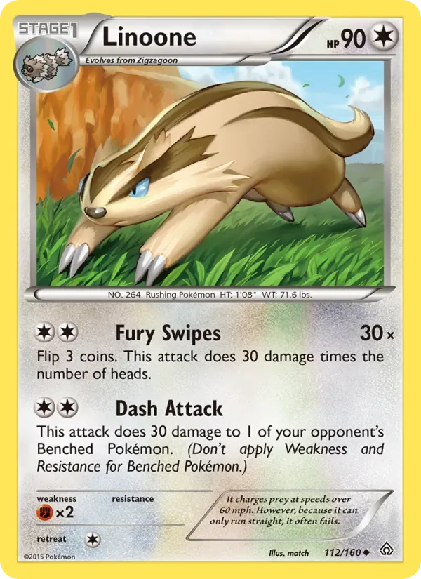 Linoone, Primal Clash