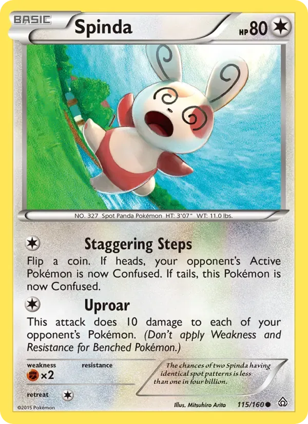 Spinda, Primal Clash