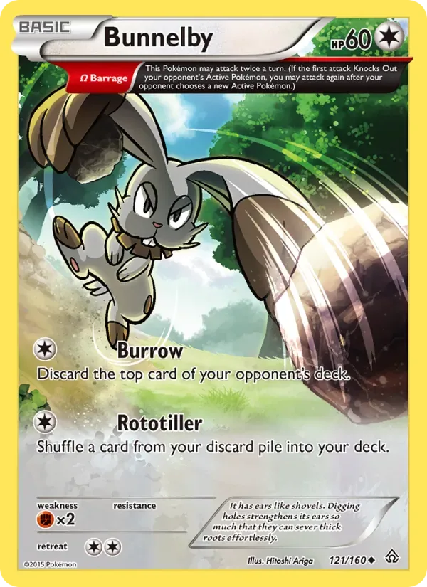 Bunnelby, Primal Clash