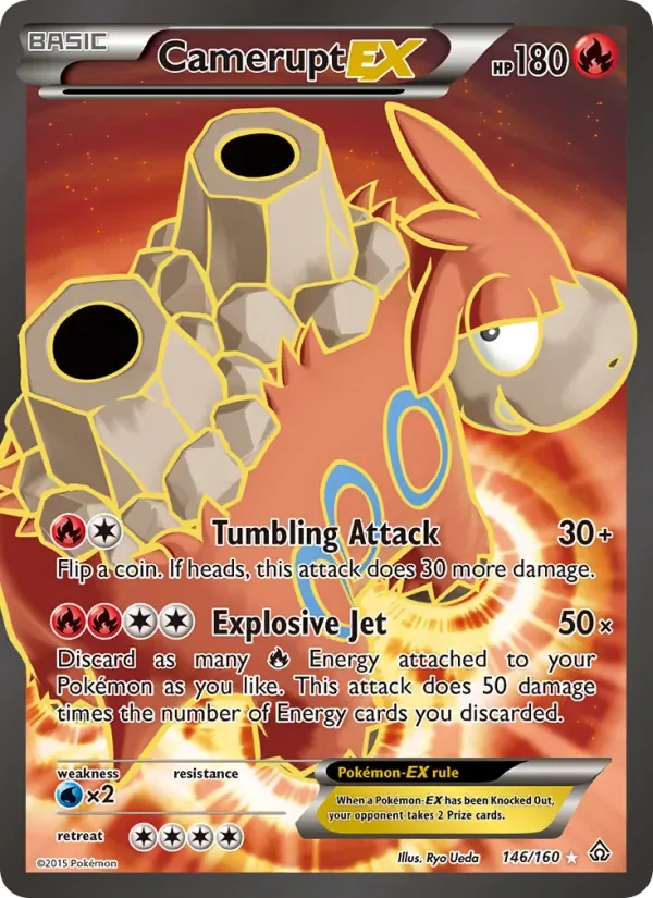 Camerupt EX, Primal Clash
