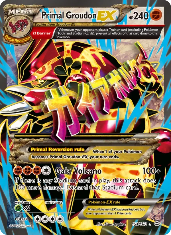 Primal Groudon EX, Primal Clash