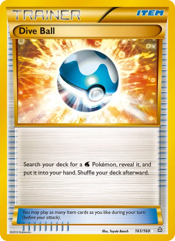 Dive Ball, Primal Clash