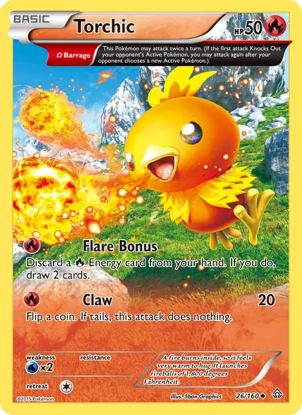 Torchic, Primal Clash