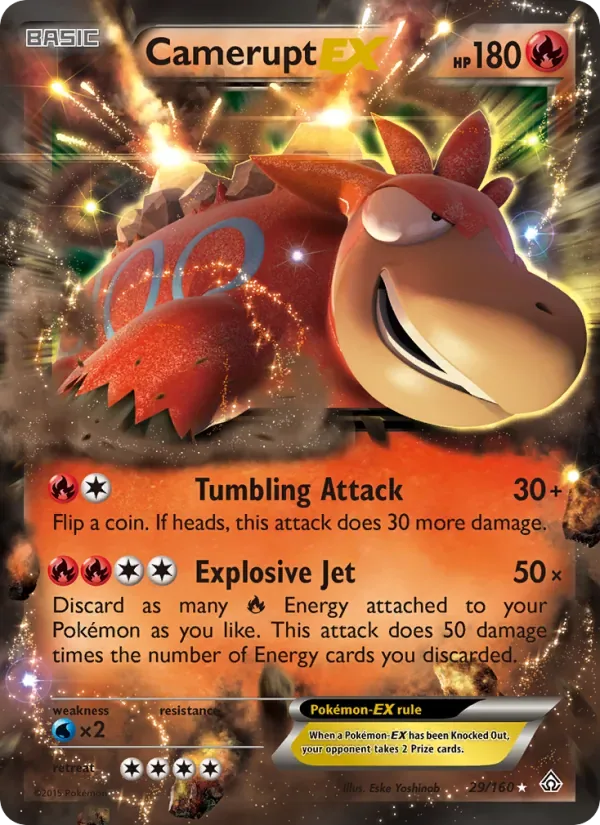 Camerupt EX, Primal Clash