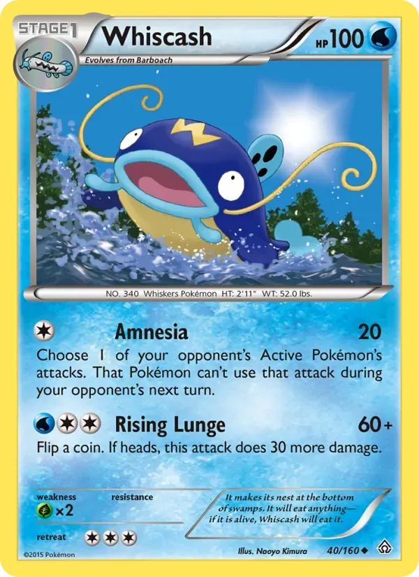 Whiscash, Primal Clash