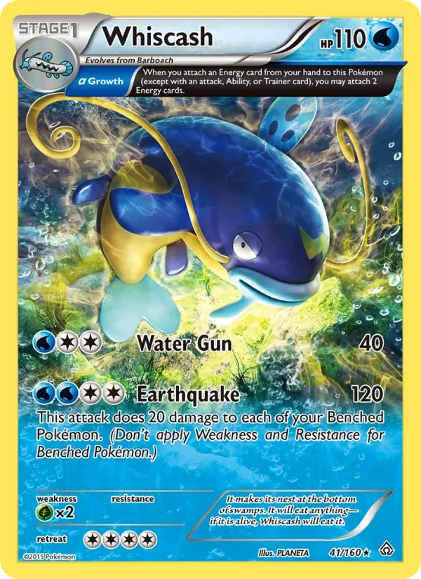 Whiscash, Primal Clash
