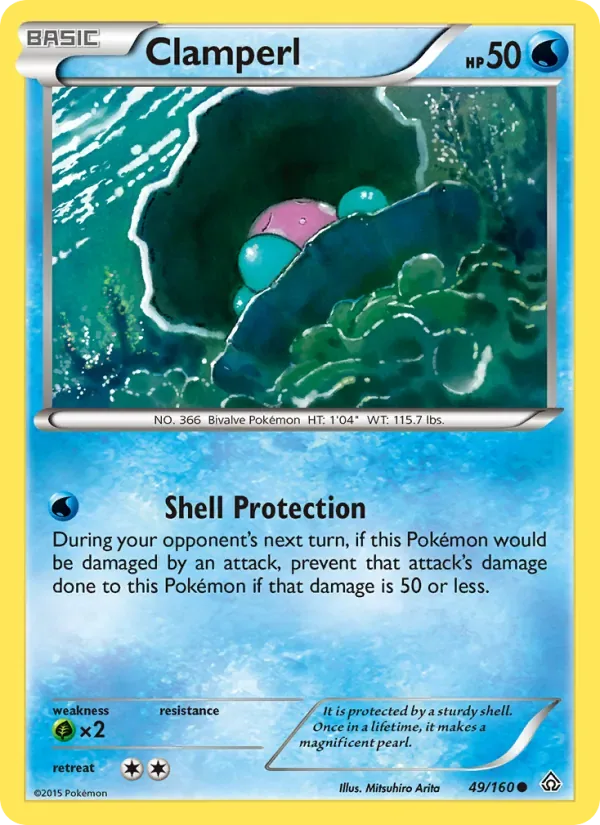 Clamperl, Primal Clash