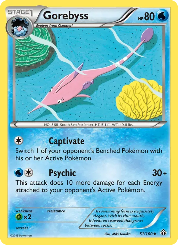 Gorebyss, Primal Clash