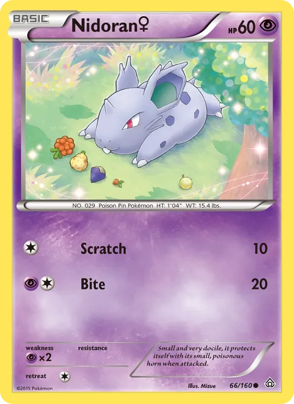 Nidoran♀, Primal Clash