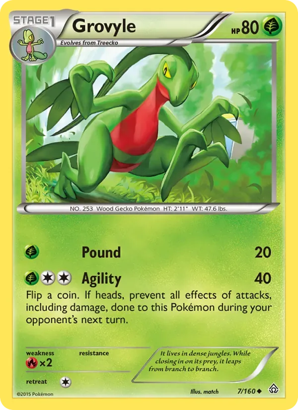 Grovyle, Primal Clash