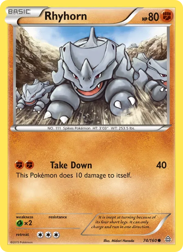 Rhyhorn, Primal Clash