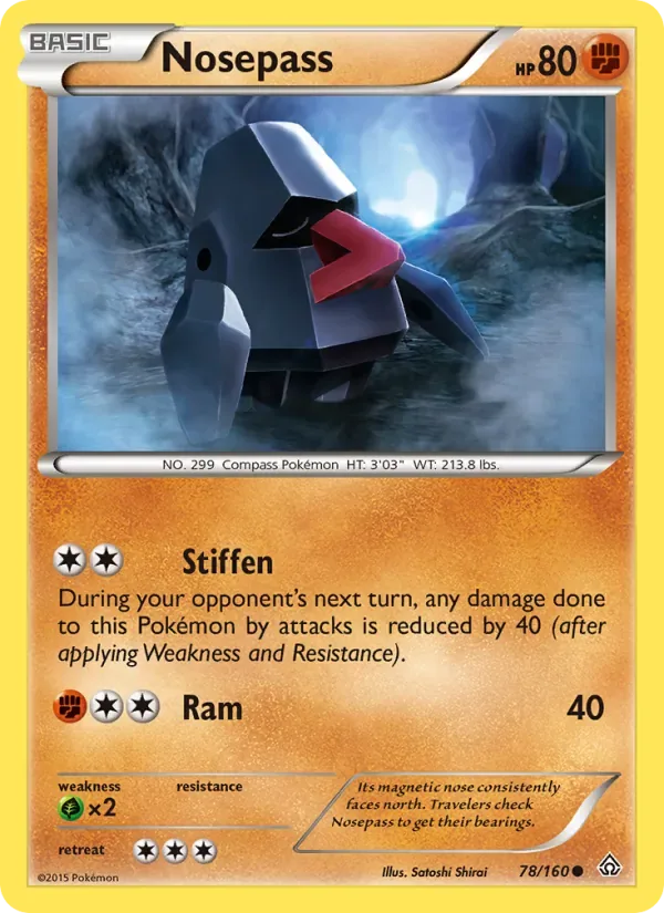 Nosepass, Primal Clash